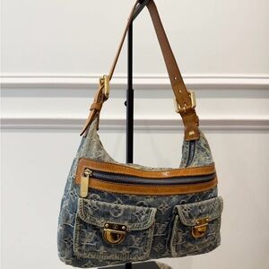 Louis Vuitton Denim PM Baggy Shoulder Bag